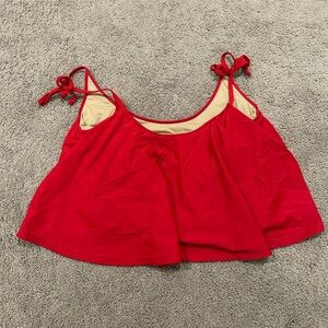 Kortni Jeane Swing Swim Top with Tie Straps